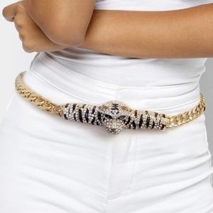 Tiger Belt Crystal Beauty